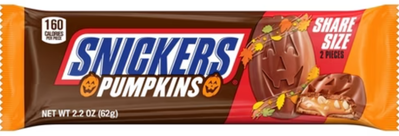 Шоколадні гарбузи Snickers Pumpkins Chocolate Halloween 62 г (2362449696) Шоколадні гарбузи Snickers Pumpkins Chocolate Halloween 62 г (2362449696)