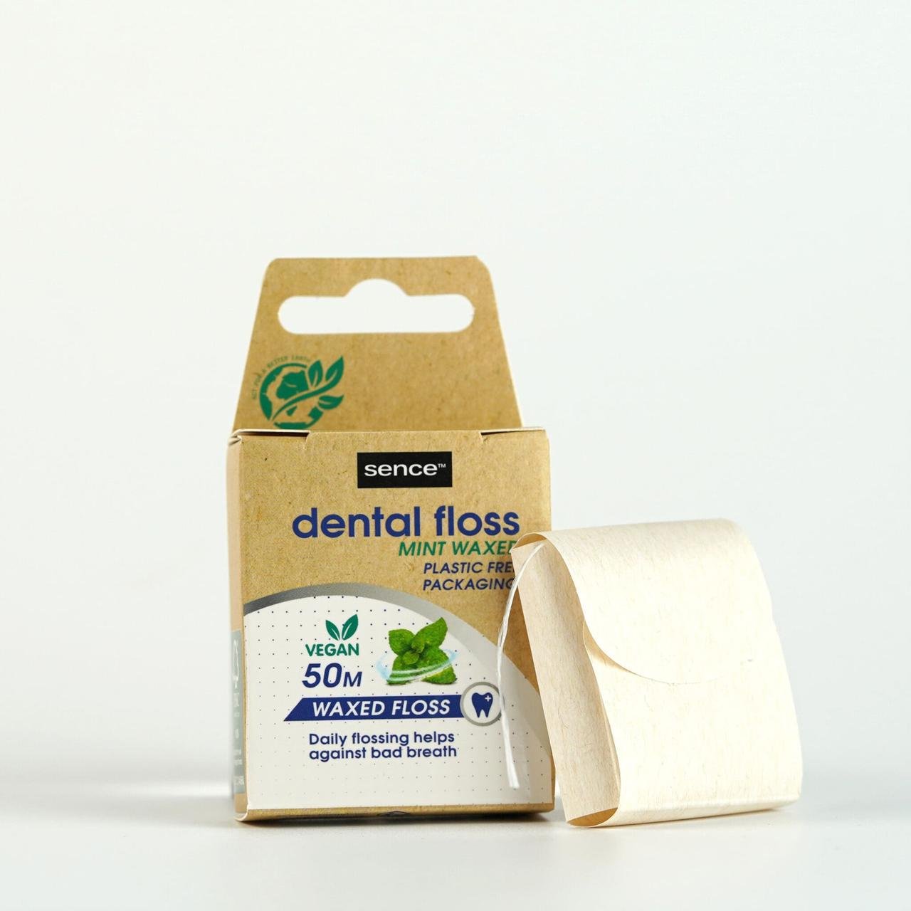 Зубная нить Sence Dental Floss Mint Waxed (2533857128)