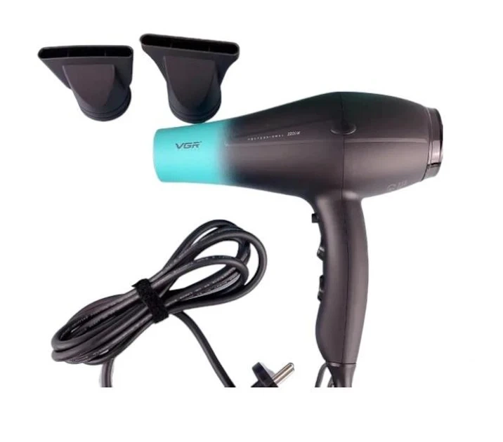 Фен VGR V-463 с холодным обдувом Черный (GR-05451)