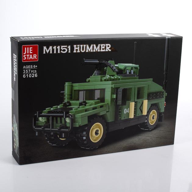 Конструктор HOME 61026 Военная машина 357 дет.