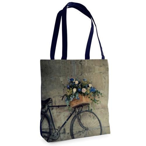 Сумка тканевая Presentville Tenderness Велосипед с корзиной цветов (ST 17M033 TSI)