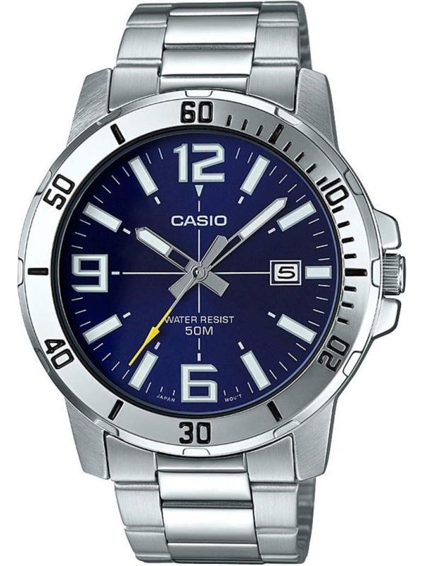 Наручний годинник чоловічий Casio MTP-VD01D-2B (600201) Наручний годинник чоловічий Casio MTP-VD01D-2B (600201)