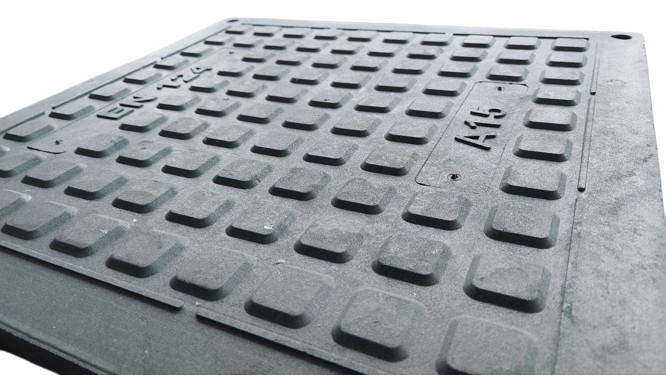 Крышка канализационного люка Войс А15 600х600 мм 4 т Зеленый (voys62) - фото 3 Крышка канализационного люка Войс А15 600х600 мм 4 т Зеленый (voys62) - фото 3