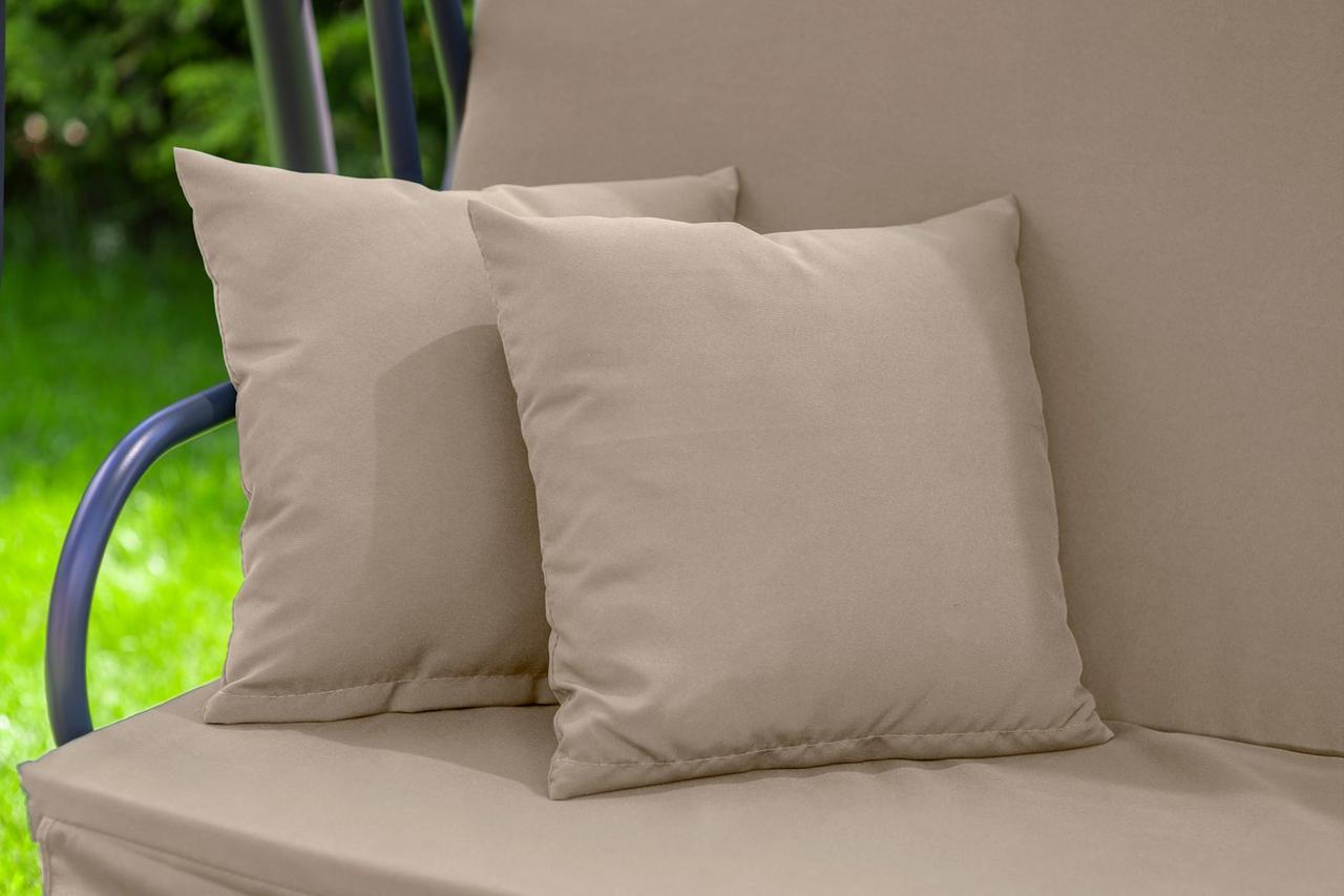 Садова гойдалка King Garden Plus 3-місна та 2 подушки Beige (2616422746) - фото 9 Садова гойдалка King Garden Plus 3-місна та 2 подушки Beige (2616422746) - фото 9