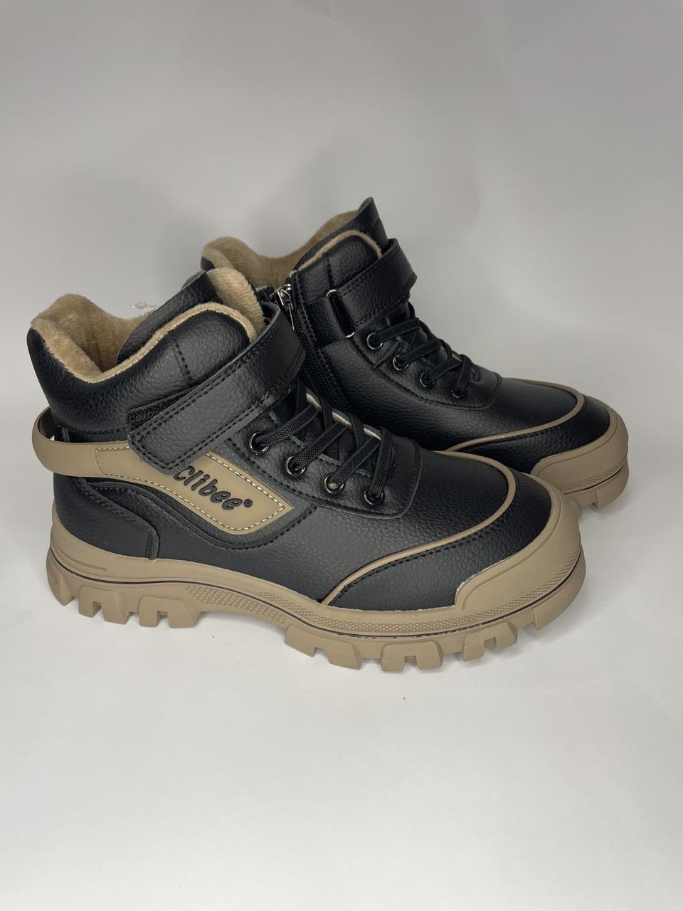 Черевики дитячі демісезонні Clibee 3864/35 22,5 см р. 35 Чорний (31628896)