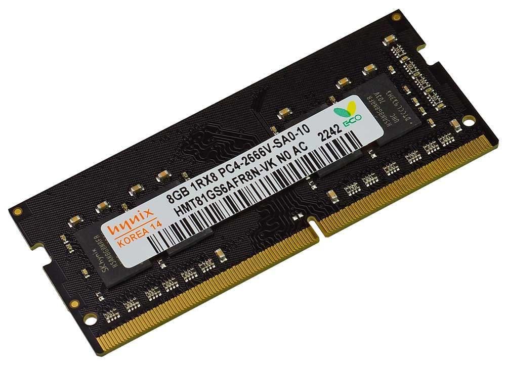 Оперативная память Hynix DDR4 8GB 2666MHz, PC4-21300, CL19, 1.2V (HMT81GS6AFR8N-VK)