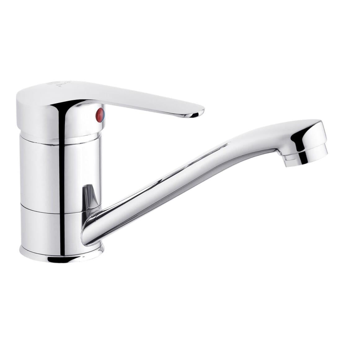 Смеситель для раковины Agua Sevilla C010 однорычажный Хром (CV017364)