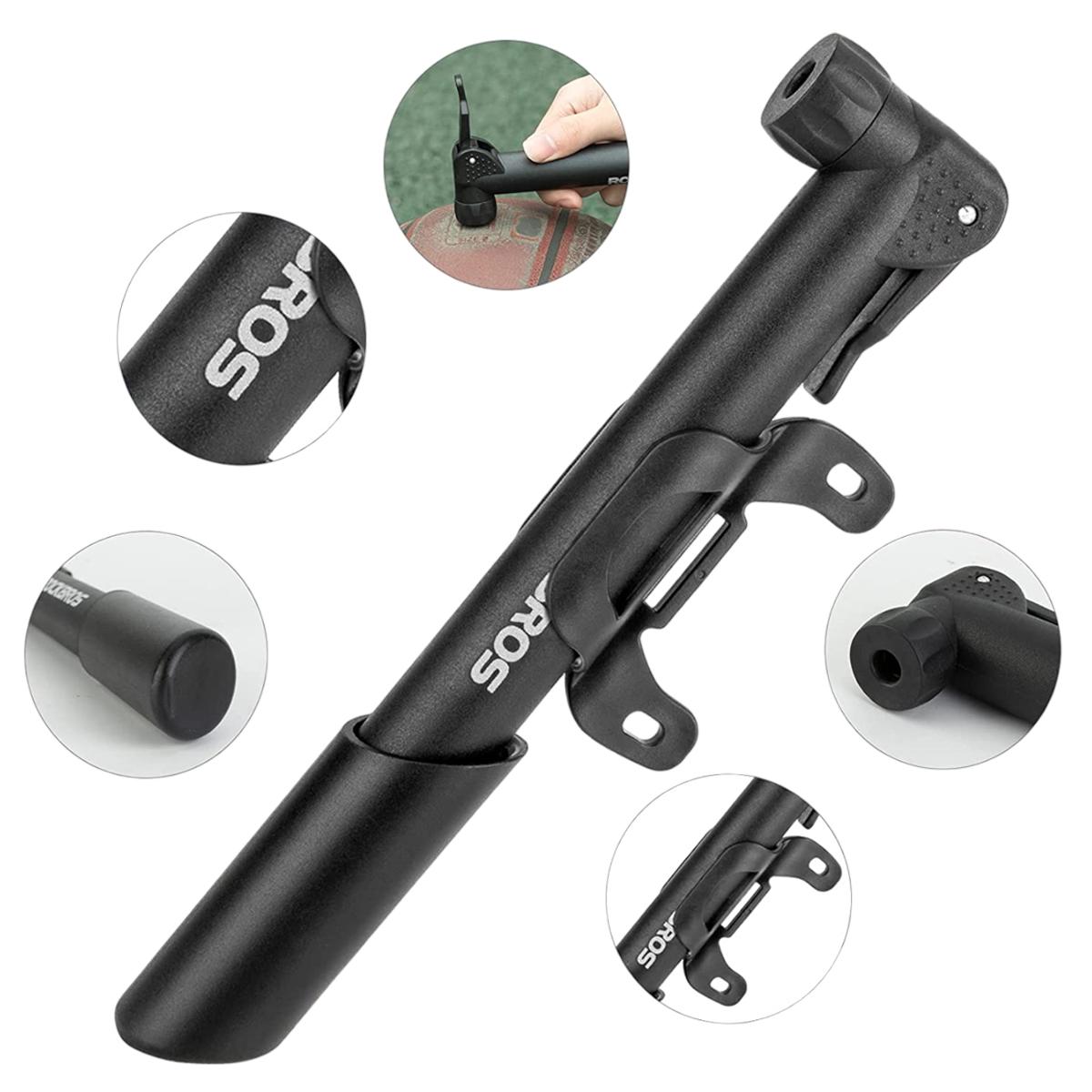 Насос велосипедний ROCKBROS BG-1046 80 psi/5,5 бар (RB-BG-1046-4811) - фото 5 Насос велосипедний ROCKBROS BG-1046 80 psi/5,5 бар (RB-BG-1046-4811) - фото 5