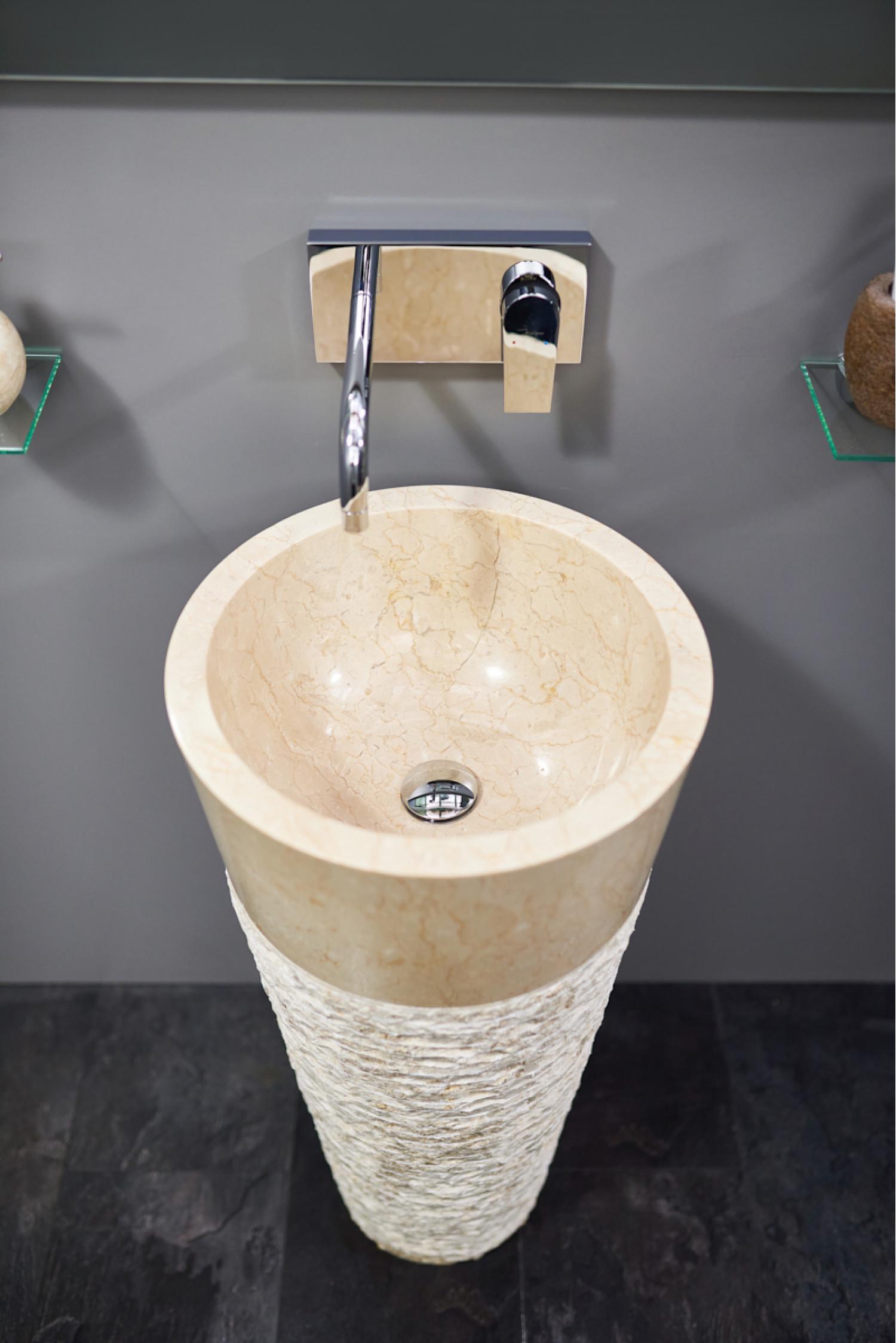 Умывальник SpiritofStone из мрамора (RA-18 B.1) - фото 3 Умывальник SpiritofStone из мрамора (RA-18 B.1) - фото 3