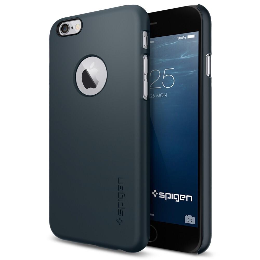 Чехол-накладка Spigen SGP Case Thin Fit A Series for iPhone 6/6S, Metal Slate (SGP10941)