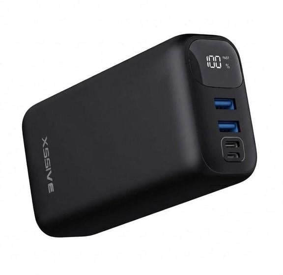 Повербанк XSSIVE 30000 mAh Fast Charge QC/PD XSS-PB23 Чорний (31213591)