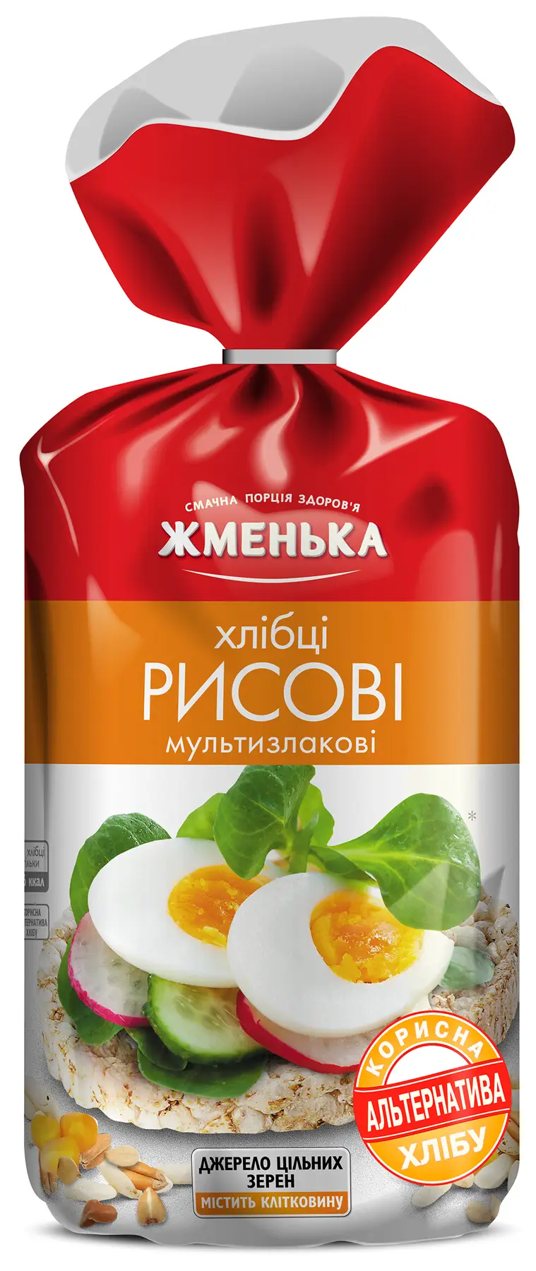 Хлебцы рисовые мультизлаковые Жменька 100 г (4820152180155)