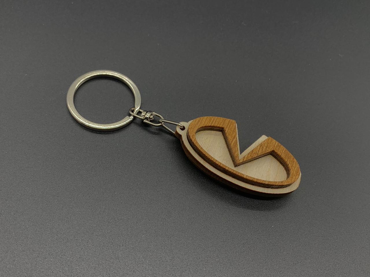 Брелок автомобильный деревянный с маркой Infiniti 5х2,5 см Светло-коричневый (925539604) Брелок автомобильный деревянный с маркой Infiniti 5х2,5 см Светло-коричневый (925539604)