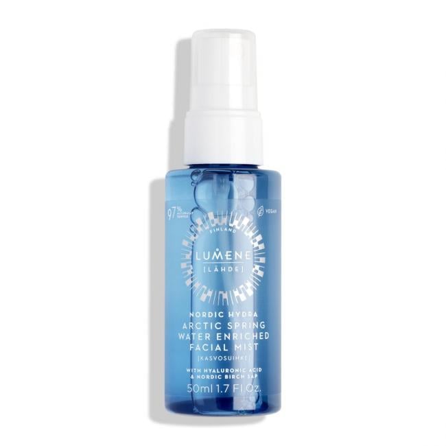 Вода увлажняющая LUMENE LAHDE PURE ARCTIC HYDRATION SPRING WATER для лица спрей 50 мл (6412600806700)