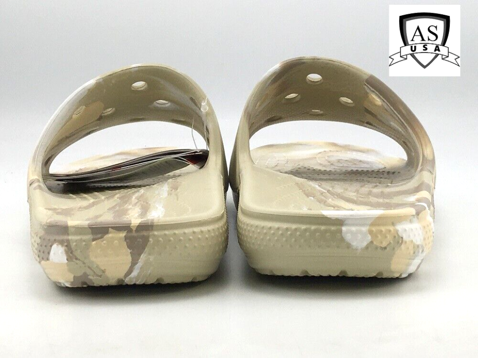Шльопанці жіночі утеплені Crocs Slide Classic Marbled р. 40-41 Бежевий (15026) - фото 6 Шльопанці жіночі утеплені Crocs Slide Classic Marbled р. 40-41 Бежевий (15026) - фото 6