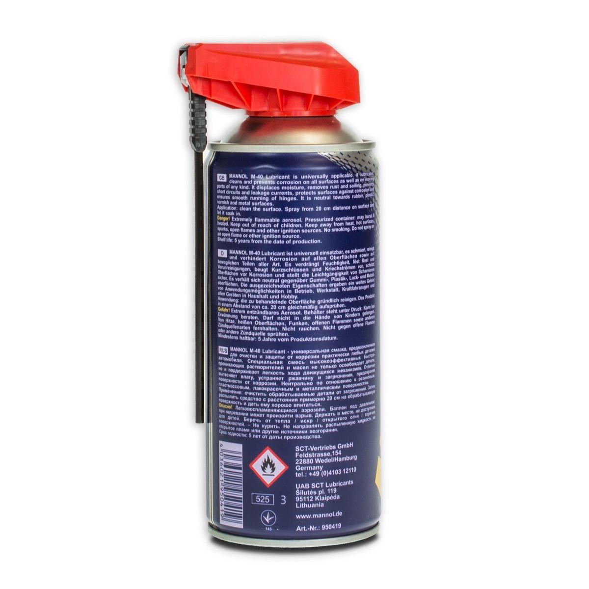 Смазка универсальная Mannol 9892 M-40 LUBRICANT SMART 400 мл (1137354549) - фото 2