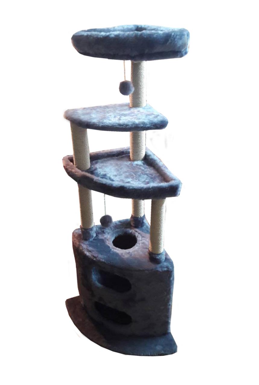 Когтеточка ФанКот Роза джут Серый (0085/1) - фото 2 Когтеточка ФанКот Роза джут Серый (0085/1) - фото 2