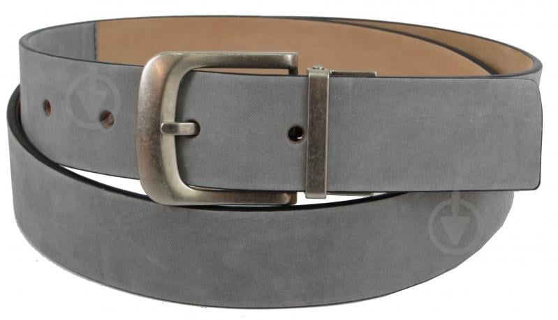 Жіночий шкіряний ремінь Tod's 3,5см Світло-сірий (S31C43-2)