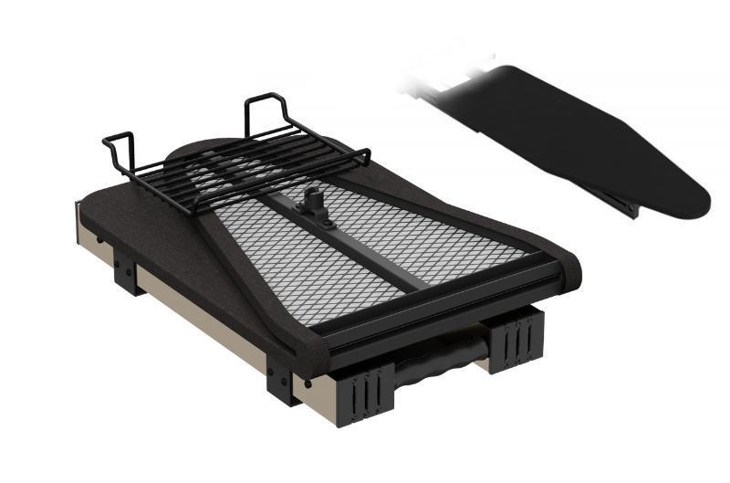 Прасувальна дошка для гардеробу Starax розкладна нижнього кріплення Антрацит (S-6616-A) - фото 3 Прасувальна дошка для гардеробу Starax розкладна нижнього кріплення Антрацит (S-6616-A) - фото 3