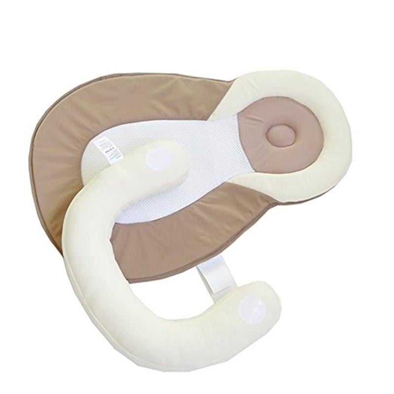 Подушка для позиционирования сна SUNROZ Baby Correct Pillow для новорожденных Коричневый