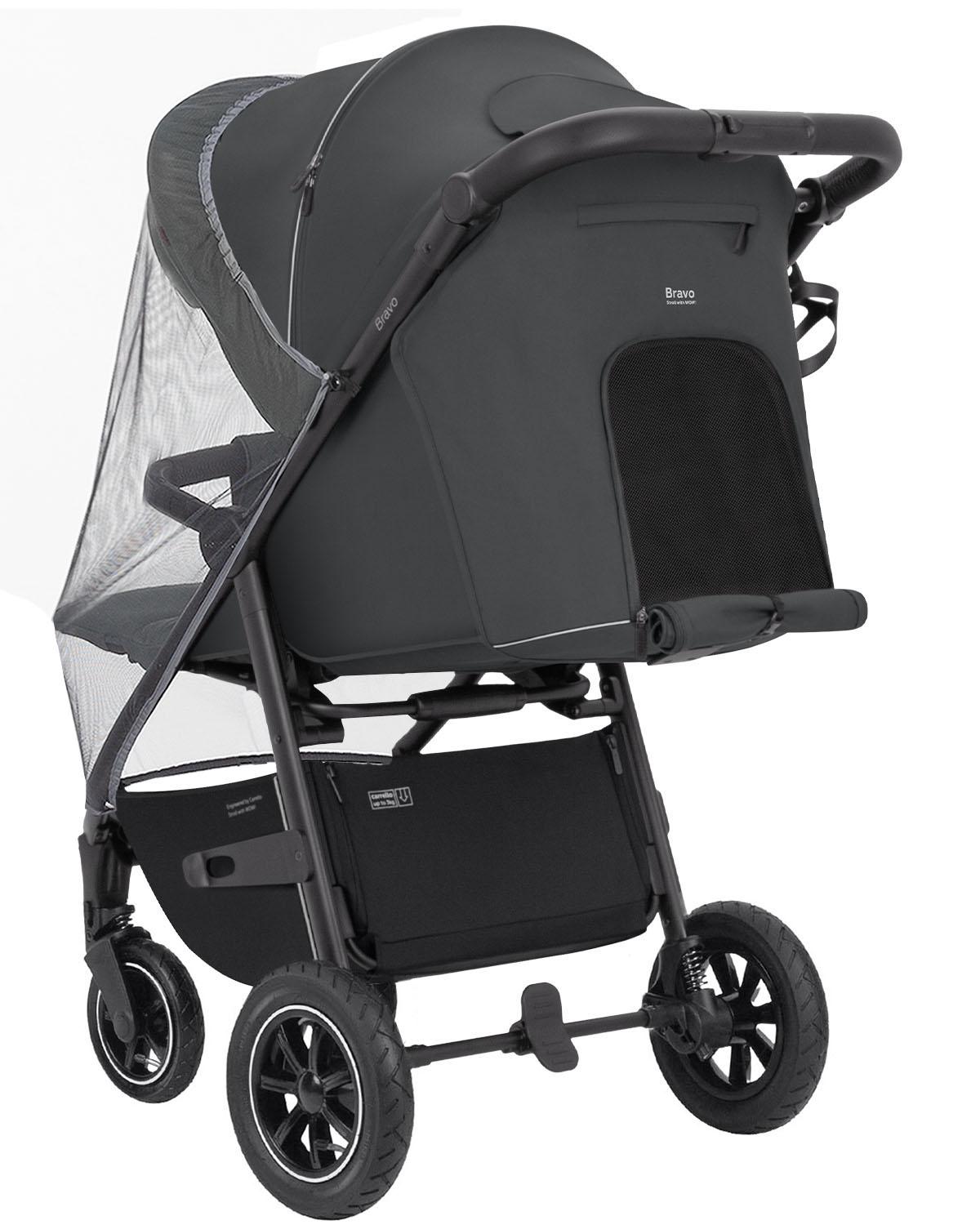 Коляска детская Carrello Bravo Air Lunar Grey (CRL-5512) - фото 4