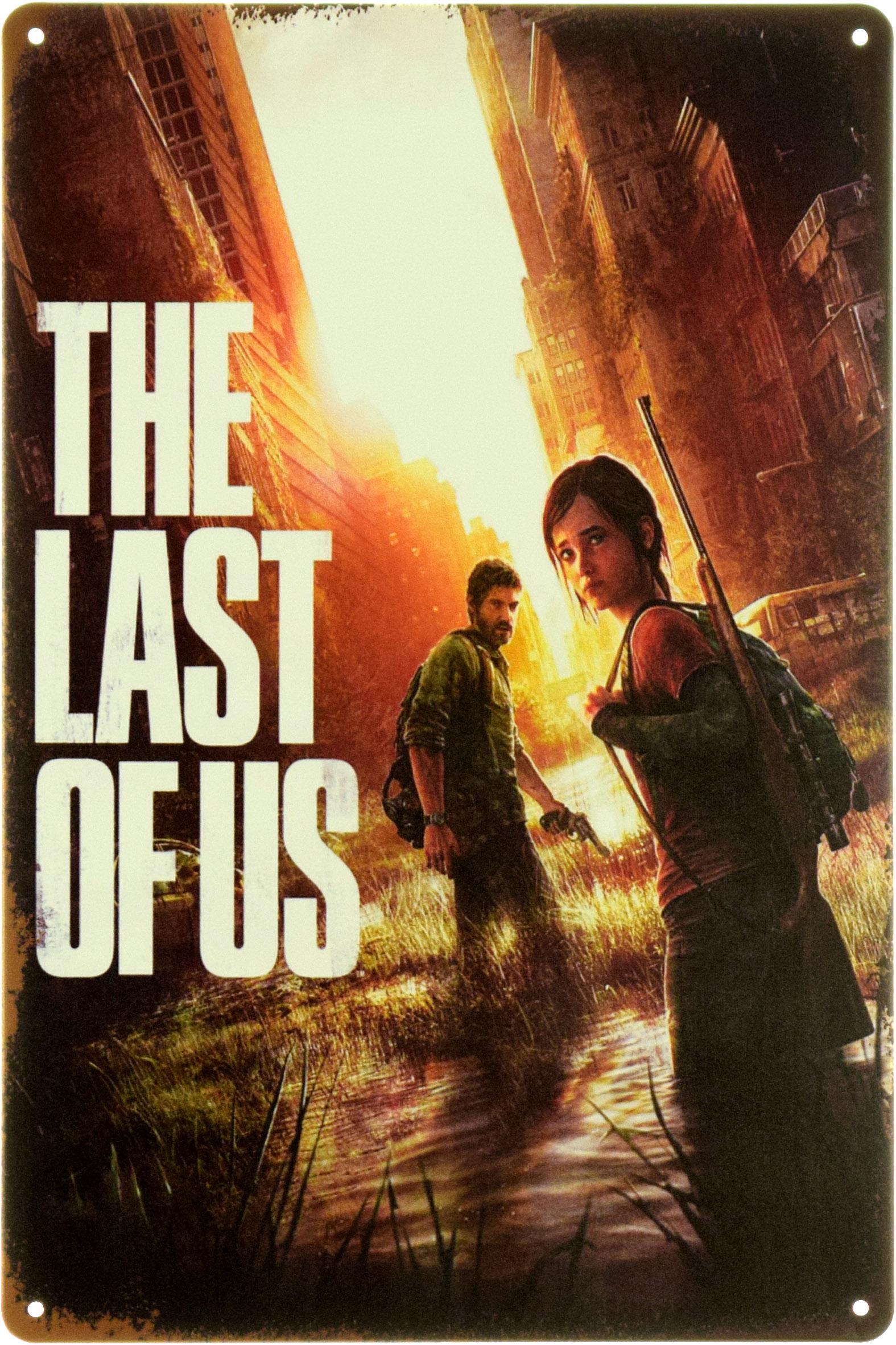 Табличка металлическая "The Last of Us" 20x30 см (ms-104050) - фото 1 Табличка металлическая "The Last of Us" 20x30 см (ms-104050) - фото 1