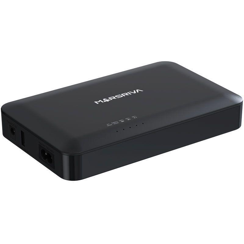 Источник бесперебойного питания для роутера MARSRIVA KP1Plus 18W Li-Pol 16000 mAh Black (8558) - фото 2