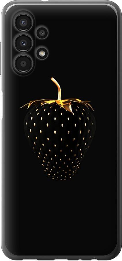 Чехол на Samsung Galaxy A13 A135F Черная клубника (3585b-2498-42517)