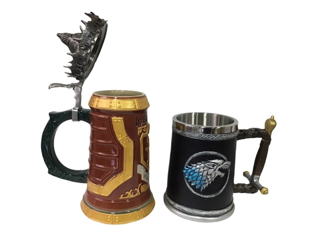 Подарочный набор кружка House Lannister и Winter Is Coming Дом Старков 650/600 мл