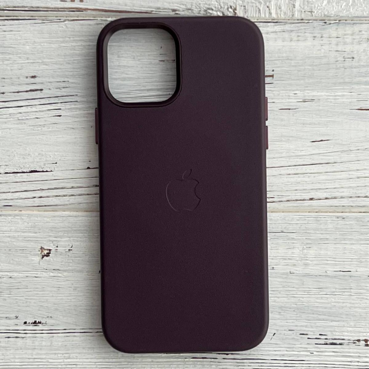 Кожаный Чехол Накладка Leather Case Для IPhone 13 Pro Atrament