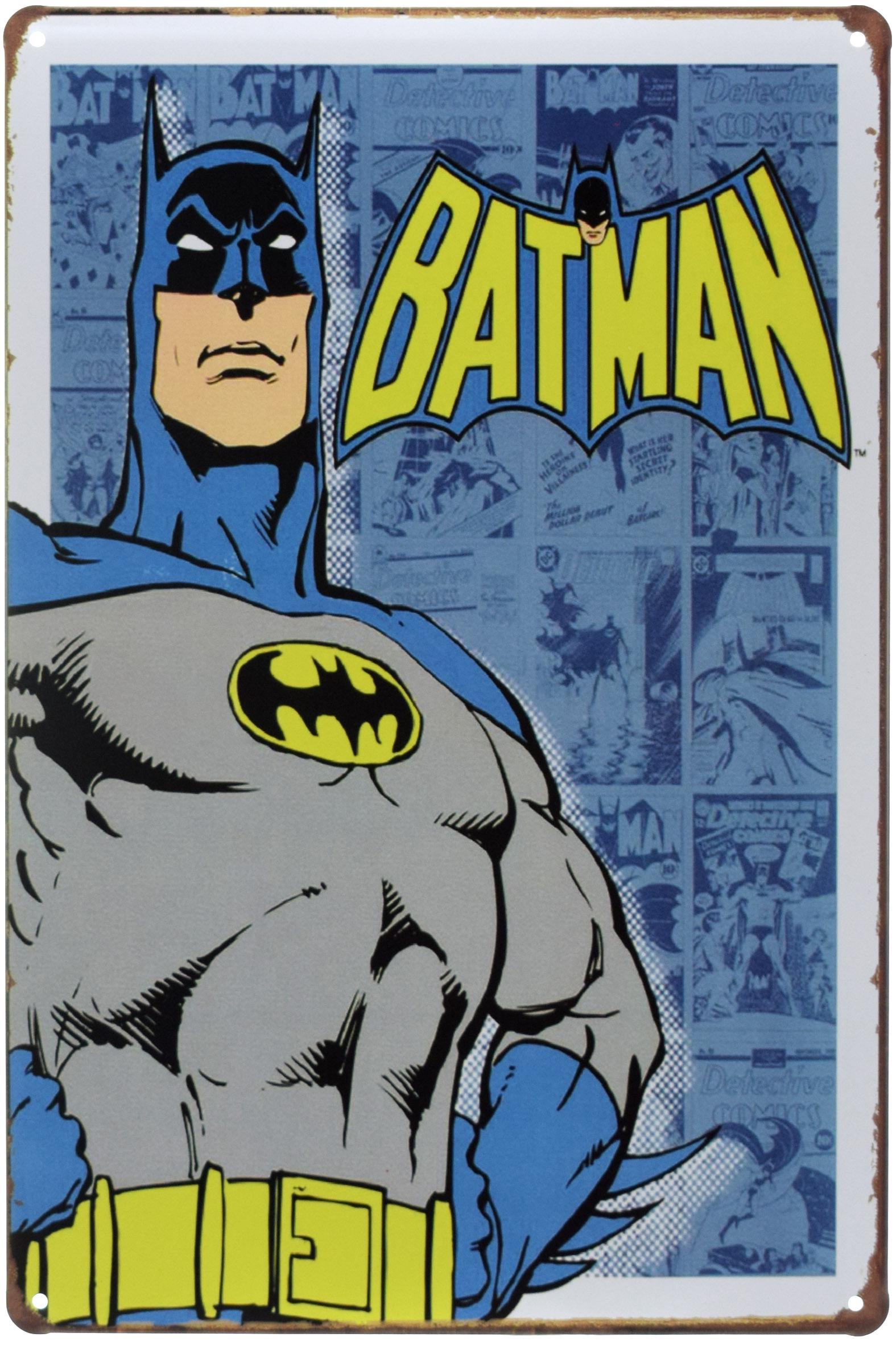 Табличка металева Бетмен DC Comics 20x30 см