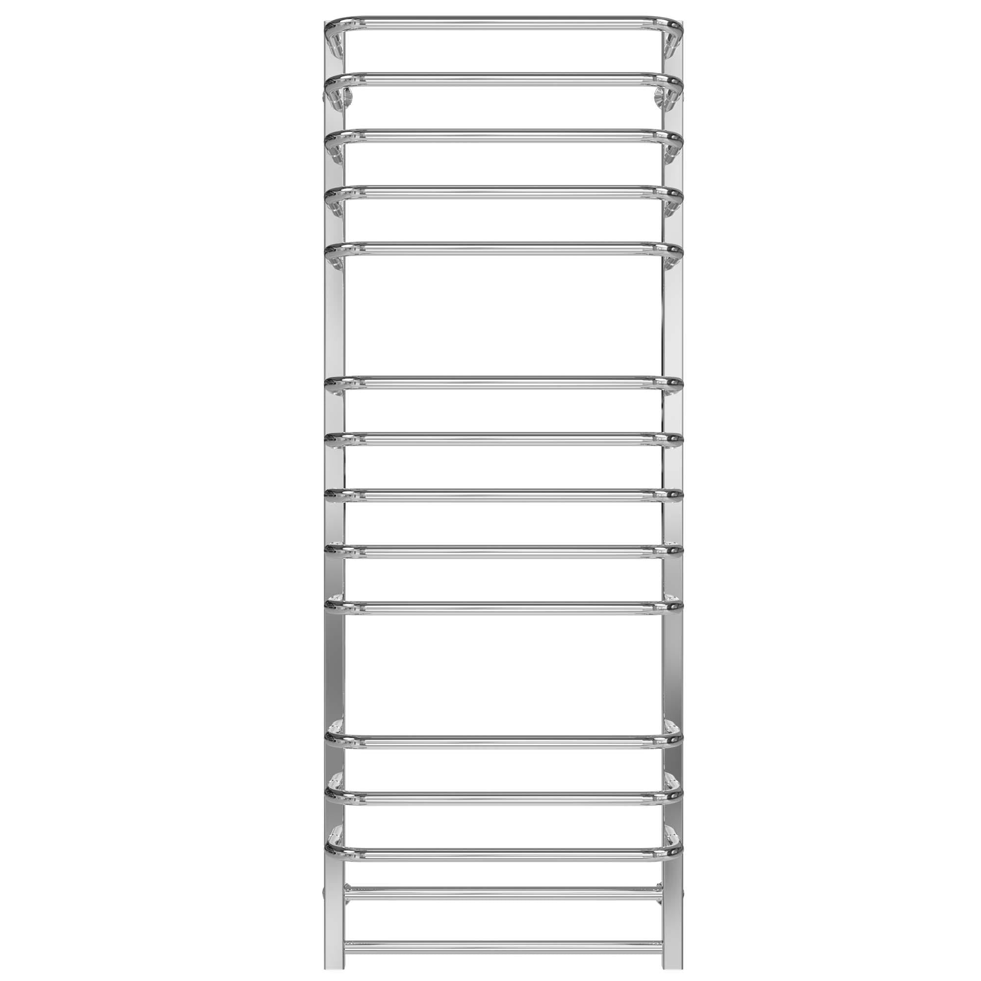 Полотенцесушитель водяной Deffi Lux П15 боковое левое подключение нержавеющая сталь 600х1400 мм Хром (A.LU.140.60.15.C.B)