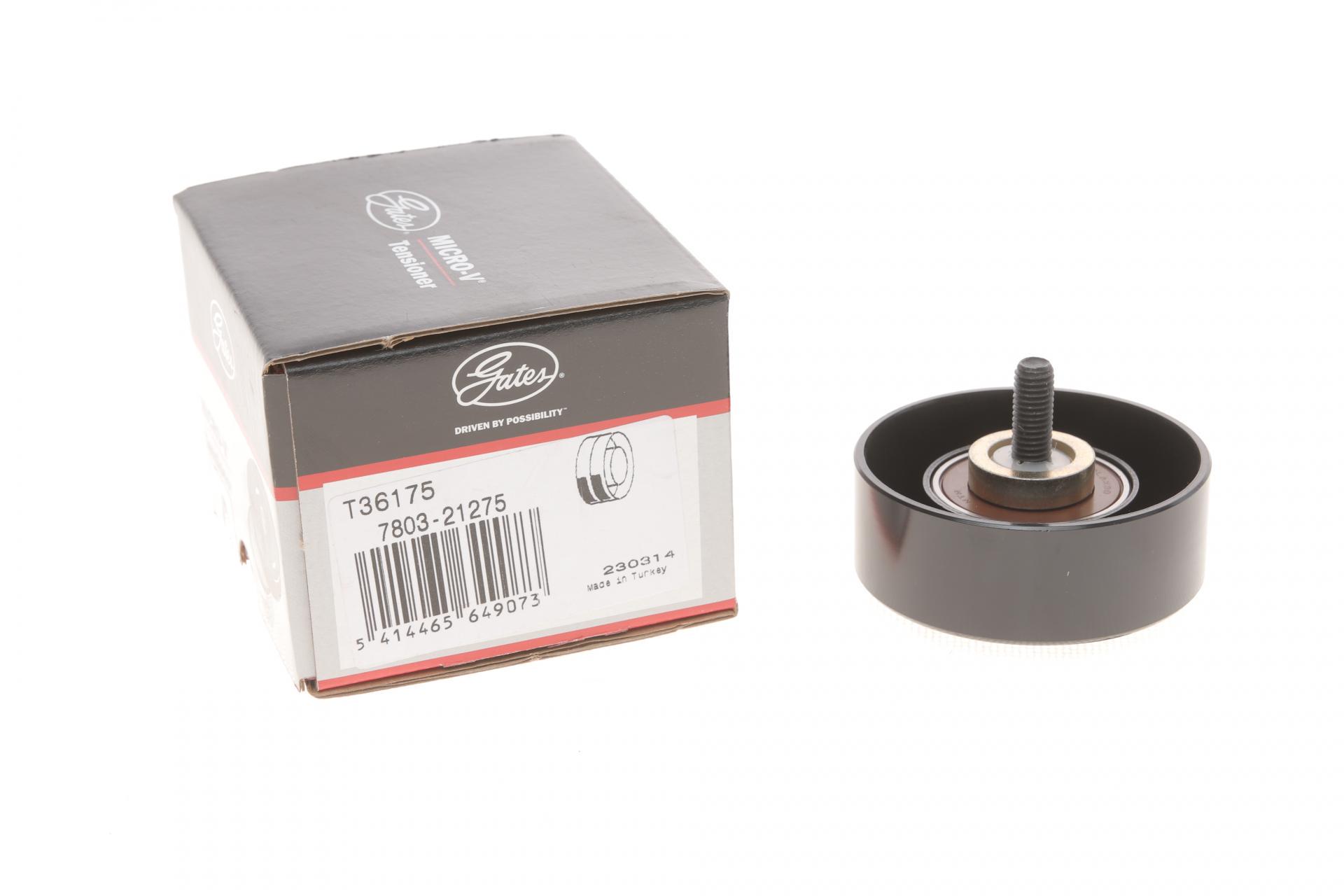 Ролик генератора GATES Ford Focus 1.8Di/TDCi 92-08 паразитный 70x25 мм (T36175 GATES)