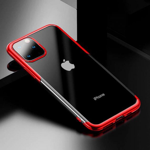 Силиконовый чехол накладка Baseus Shining Case для iPhone 11 Pro Max 6.5inch Красный