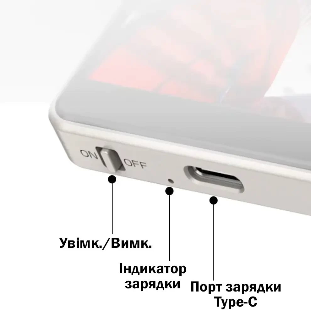 Экран для селфи Fotorgear X40 магнитный с динамиками на заднюю панель телефона (FOT40) - фото 3