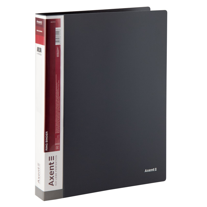 Папка на 4-х кольцах Axent 35 мм Серый (1208-03-A)