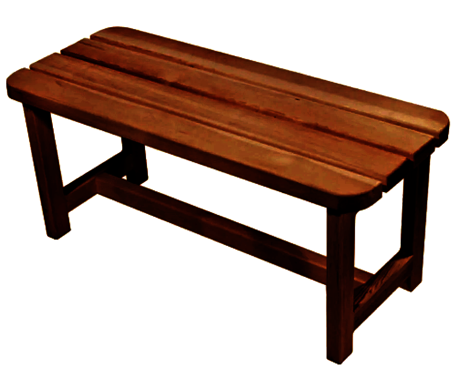 Лавка банна з дерева Бельжик Савоярді (ЛАБ-001015)