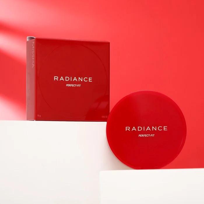 Тональное основание-кушон Missha Radiance Perfect-Fit Cushion Foundation SPF50+ PA+++ №21P Pear 15 г (2740120418)