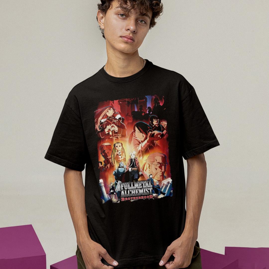 Футболка унисекс Fullmetal Alchemist Brotherhood XS Черный (0000022746) Футболка унисекс Fullmetal Alchemist Brotherhood XS Черный (0000022746)