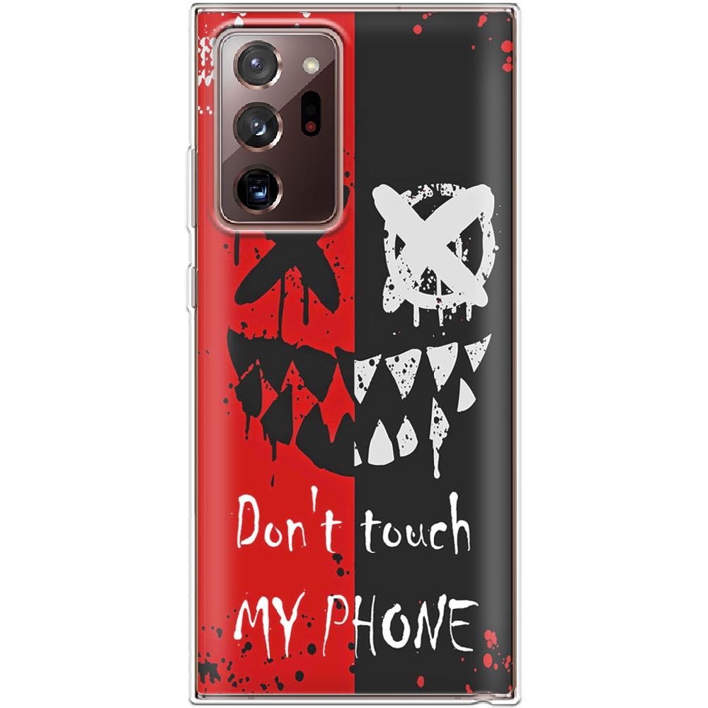 Чохол Boxface Samsung N985 Galaxy Note 20 Ultra Bad Smile Прозорий силікон (40573-up2468-40573)