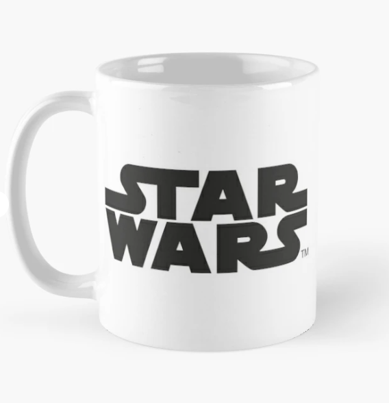 Чашка керамическая с принтом "Star Wars" 330 мл Белый (ПН249Ч)