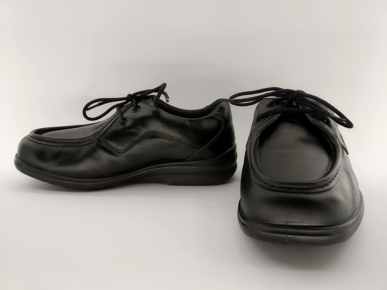 Мокасины мужские на широкую ногу Cosyfeet р. 45 29,5 см Черный (946658721) - фото 4 Мокасины мужские на широкую ногу Cosyfeet р. 45 29,5 см Черный (946658721) - фото 4