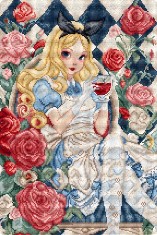 Набор для вышивки крестиком L9960 A Glimpse of Wonderland Набор для вышивки крестиком L9960 A Glimpse of Wonderland