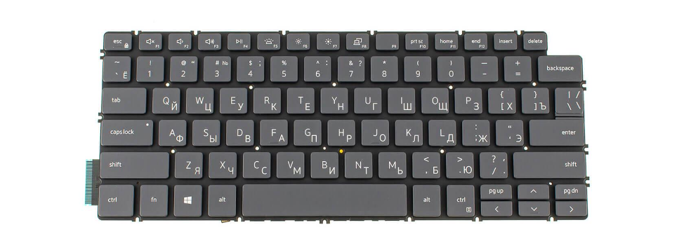 Клавиатура для ноутбука Inspiron 7390 с подсветкой клавиш (123053)