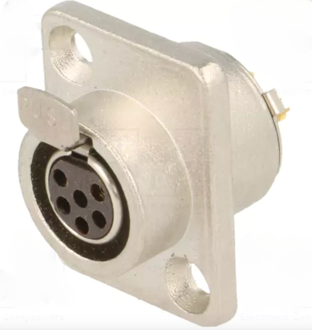 Разъем New Tide mini-XLR 5-контактный панельный фланец (000007517)