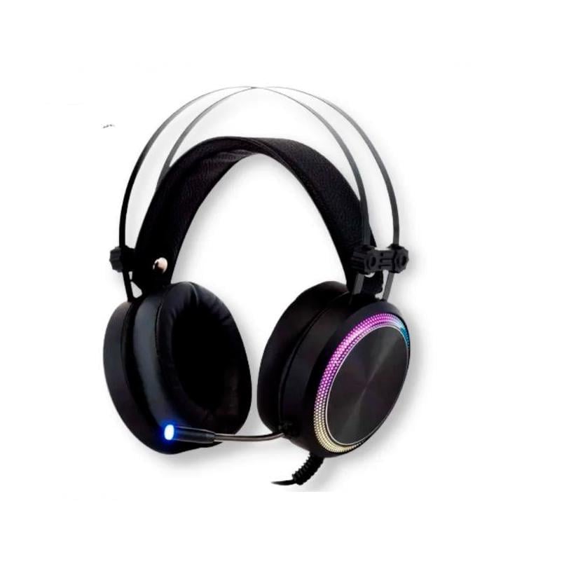 Наушники игровые XPRO K5 с микрофоном и LED RGB подсветкой Черный (23719-01_689)