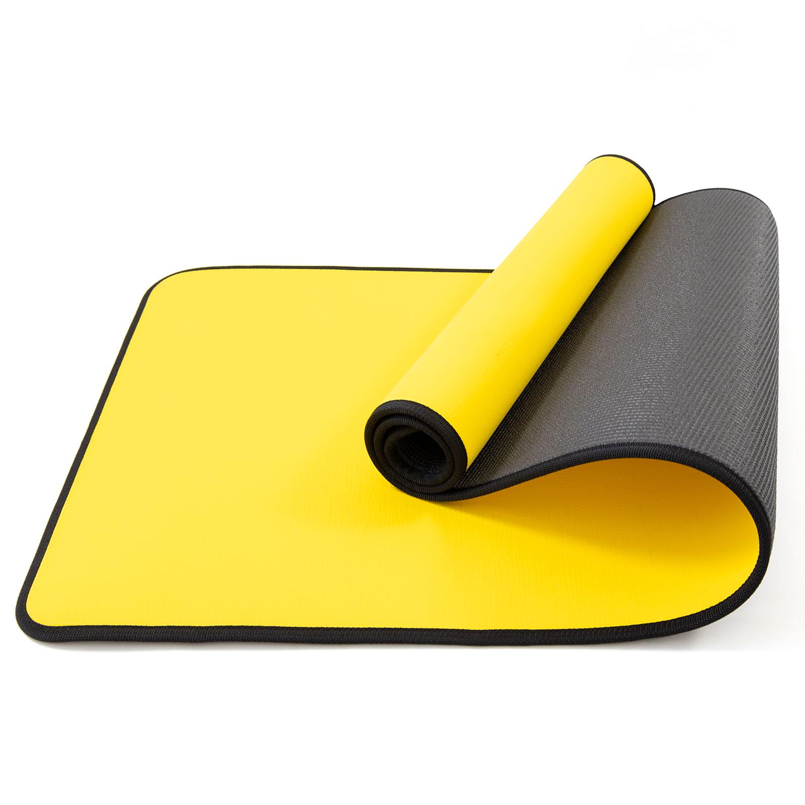 Килимок для йоги та фітнесу OSPORT Yoga Pro+ EVA двошаровий 8 мм Жовто-чорний (OF-0275) - фото 1 Килимок для йоги та фітнесу OSPORT Yoga Pro+ EVA двошаровий 8 мм Жовто-чорний (OF-0275) - фото 1