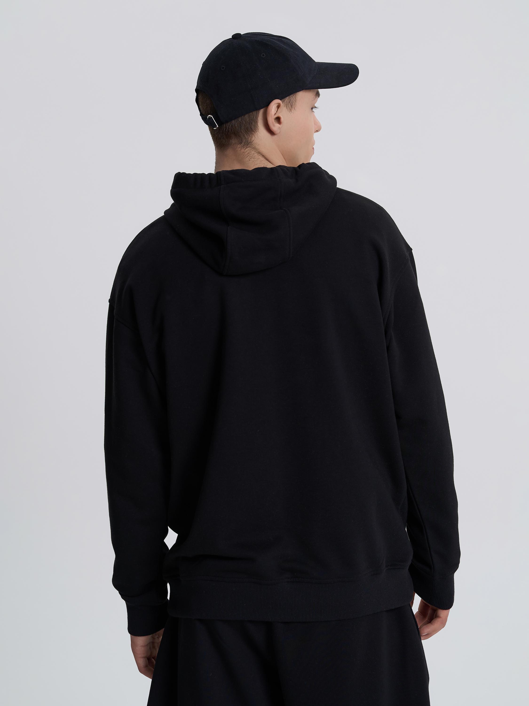 Худи мужской ROZA 231118 XS Черный (4824005723438) - фото 3 Худи мужской ROZA 231118 XS Черный (4824005723438) - фото 3