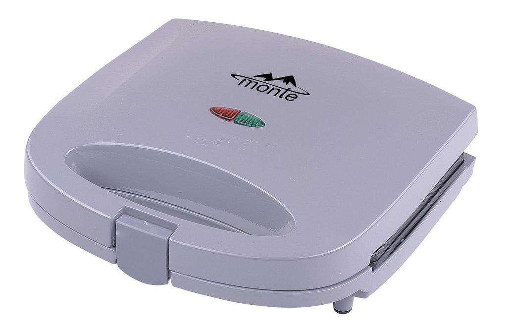 Бутербродница-гриль Monte 800 Вт Серый (4a115496) Бутербродница-гриль Monte 800 Вт Серый (4a115496)
