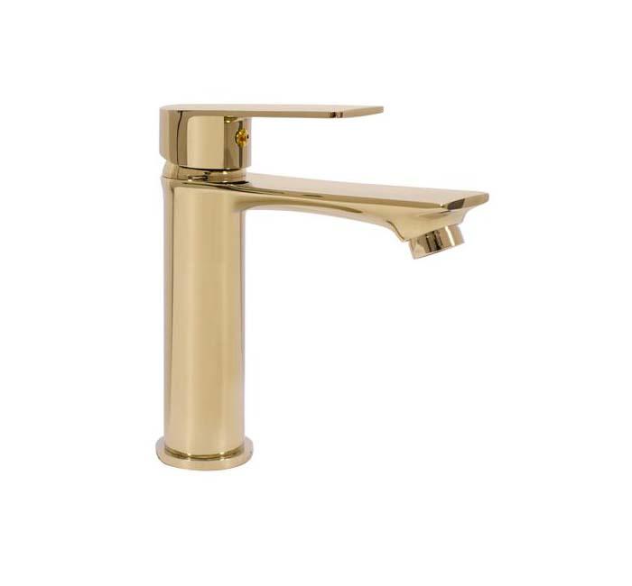 Змішувач для умивальника Rea Mayson Gold (REA-B5101)